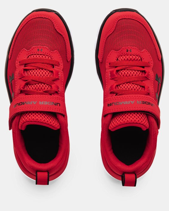 Boys' Pre-School UA Assert 9 AC Running Shoes, Red, pdpMainDesktop image number 2